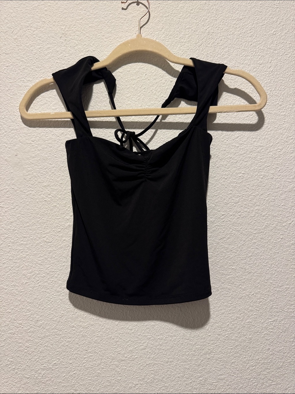 Garage Black Tie-Back Camisole size XXS